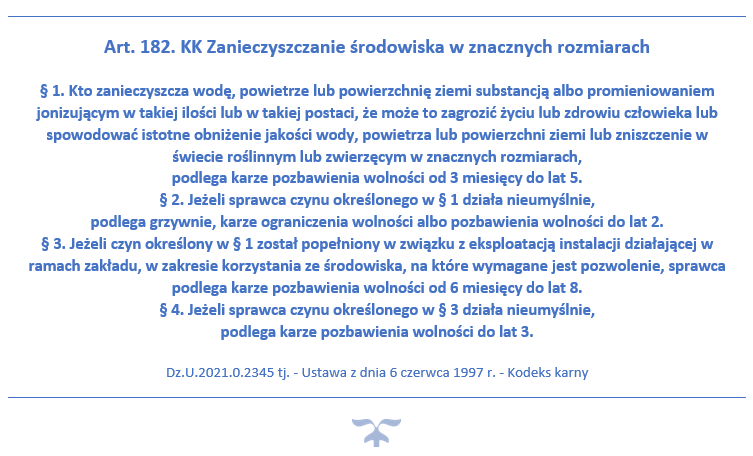 kodeks karny dzikie wysypiska w Poznaniu